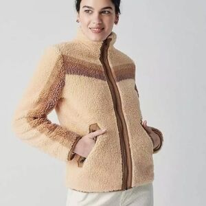 Faherty XS Apres Dream Fleece Sweater Jacket